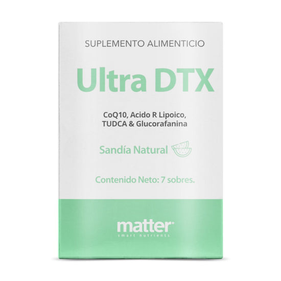 Ultra DTX | CoQ10, Ácido R Lipoico, TUDCA & Glucorafanina