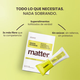Green Goddess | Mezcla de Superalimentos Liofilizados con Enzimas BioCore®
