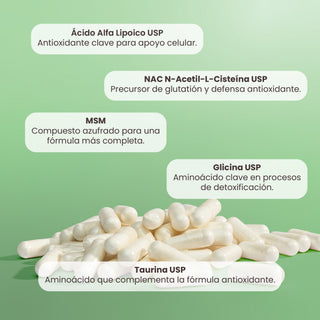 Cleantox | cido Alfa Lipoico, N-Acetil-Cistena. You matter Cleantox | cido Alfa Lipoico, N-Acetil-Cistena. You matter