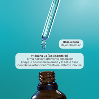 Desol | Vitamin D3 Bottle with 52ml.