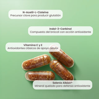 MegAntiox | Antioxidants ALA, NAC, Indole 3 Carbinol, Vitamins C &amp; E