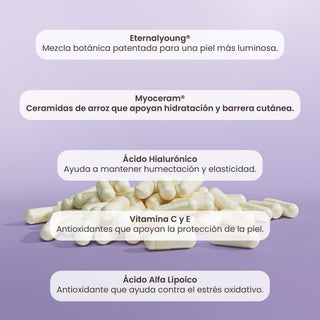 Peach Please | Eternalyoung®, Myoceram®, Vitamina E y Ácido Hialurónico