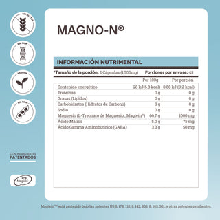 Magno-N | L-Treonato de Magnesio Magtein™ & GABA