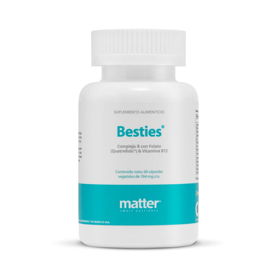 Besties | Complejo B con Folato (Quatrefolic®) & Vitamina B12