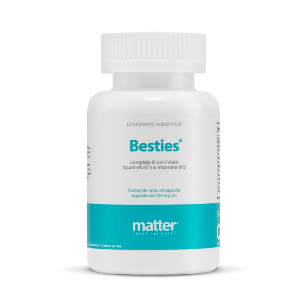 Besties | Complejo B con Folato (Quatrefolic®) & Vitamina B12
