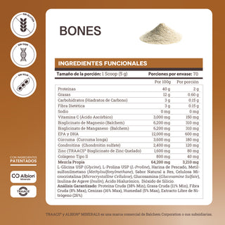 Bones Pet | L-Glycine USP, Glucosamine, Chondroitin, Collagen Type II
