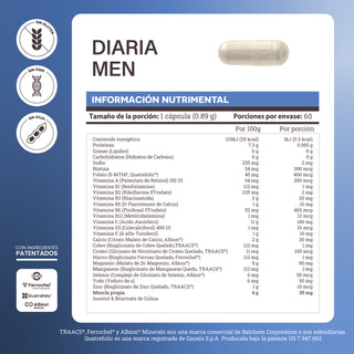 Diaria Men | Multivitamin and Multimineral for Men
