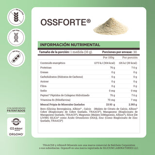 Ossforte | Colágeno con Minerales Quelados