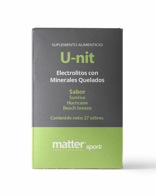 U-nit | Electrolitos con minerales quelados