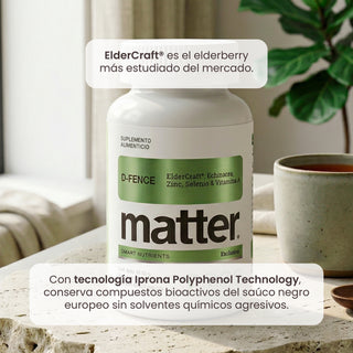D-Fence | Elderberry ElderCraft®, Echinacea, Zinc, Selenio y Vitamina A