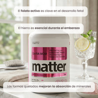 Daily Mom | Prenatal with Methylfolate, Chelated Vitamin and Mineral Blend