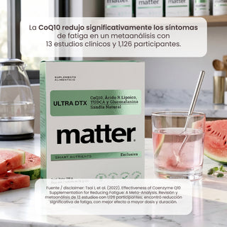 Ultra DTX | CoQ10, Ácido R Lipoico, TUDCA & Glucorafanina