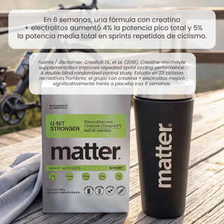 U-nit Stronger | Electrolitos con Creatina (Creapure ®)