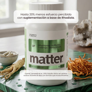 Up | Adaptógenos con Rhodiola, Cordyceps, Ginseng y PABA