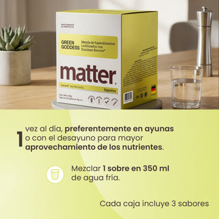 Green Goddess | Mezcla de Superalimentos Liofilizados con Enzimas BioCore®