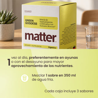 Green Goddess | Mezcla de Superalimentos Liofilizados con Enzimas BioCore®