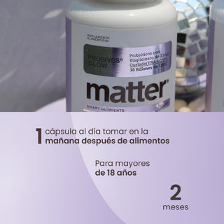 Probivos Glow | Probióticos con Bisglicinato de Zinc Quelado (TRAACS®)