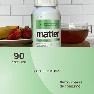 Up | Adaptógenos con Rhodiola, Cordyceps, Ginseng y PABA