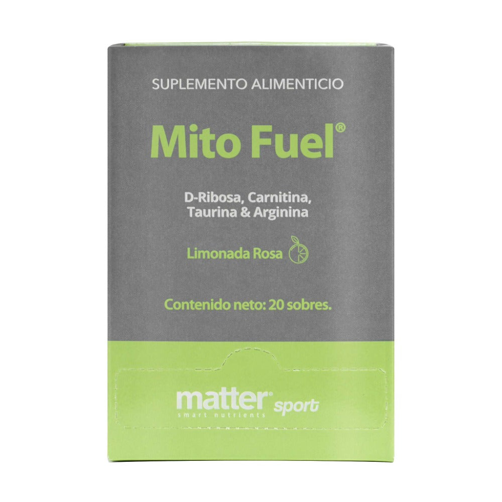 Mito Fuel | Pre-workout: D-Ribosa, L-Carnitina Tartrato, L-Taurina y L-Arginina
