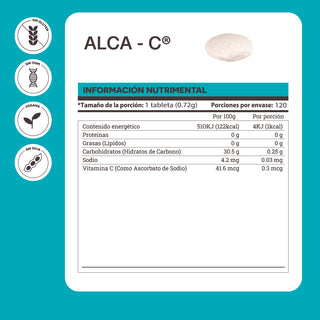 Alca-C | Vitamina C (Ascorbato de Sodio)