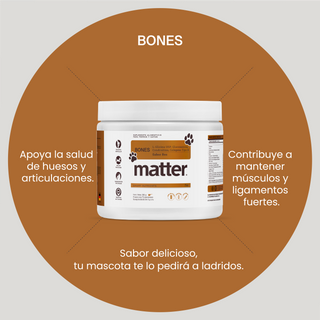 Bones Pet | L-Glicina USP, Glucosamina, Condroitina, Colágeno Tipo II