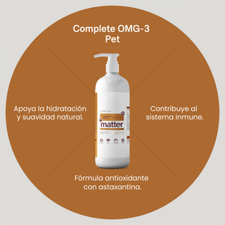 Complete OMG-3 Pet | Omega 3 y 6 con Astaxantina
