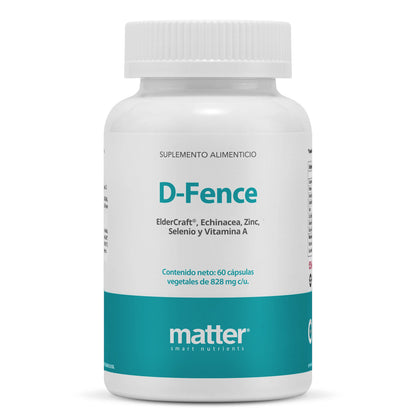 D-Fence | Elderberry ElderCraft®, Echinacea, Zinc, Selenio y Vitamina A