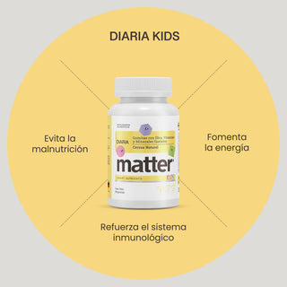 Diaria Kids | Gomitas con Fibra, Vitaminas y Minerales Quelados