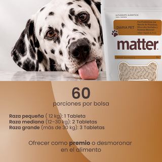 Diaria Pet | Pre + Probióticos con Mezcla de Vitaminas, Minerales Quelados y Enzimas Biocore®