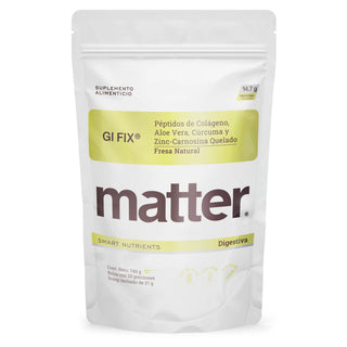 GI Fix | Péptidos de Colágeno, Aloe Vera, Cúrcuma y Zinc Carnosina Quelado