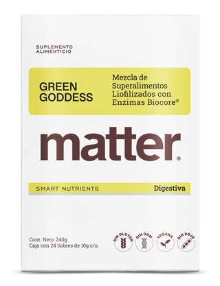 Green Goddess | Mezcla de Superalimentos Liofilizados con Enzimas BioCore®