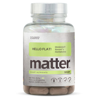 Hello Flat! | Metabolaid®, Enzimas BioCore®, Extracto de Hierbabuena y Melisa