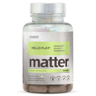 Hello Flat! | Metabolaid®, Enzimas BioCore®, Extracto de Hierbabuena y Melisa