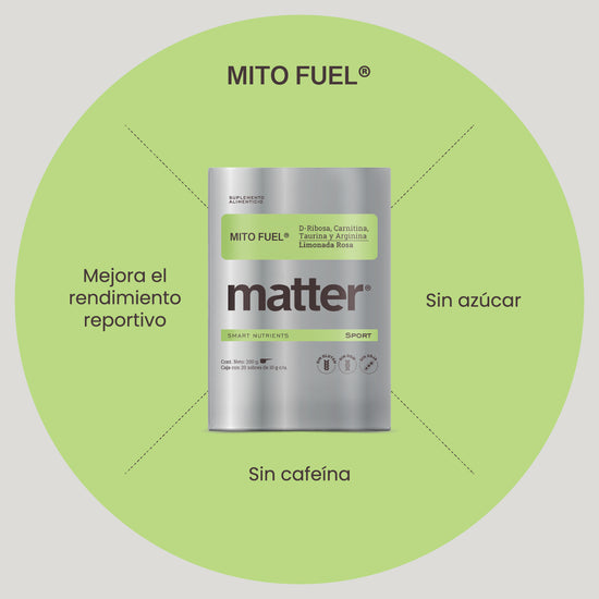 Mito Fuel | Pre-workout: D-Ribosa, L-Carnitina Tartrato, L-Taurina y L-Arginina