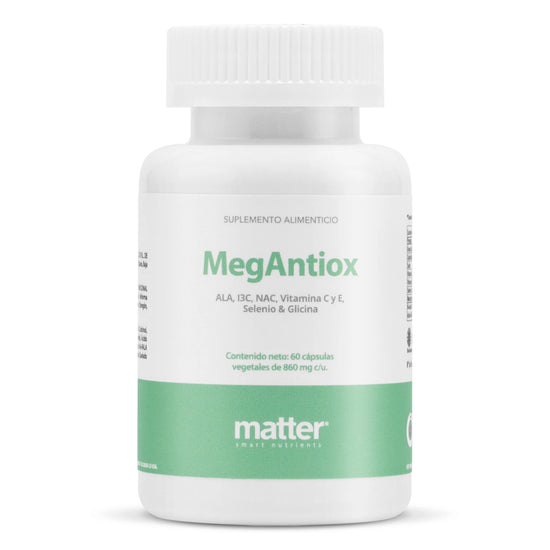 MegAntiox | Antioxidantes ALA, NAC, Indol 3 Carbinol, Vitaminas C & E