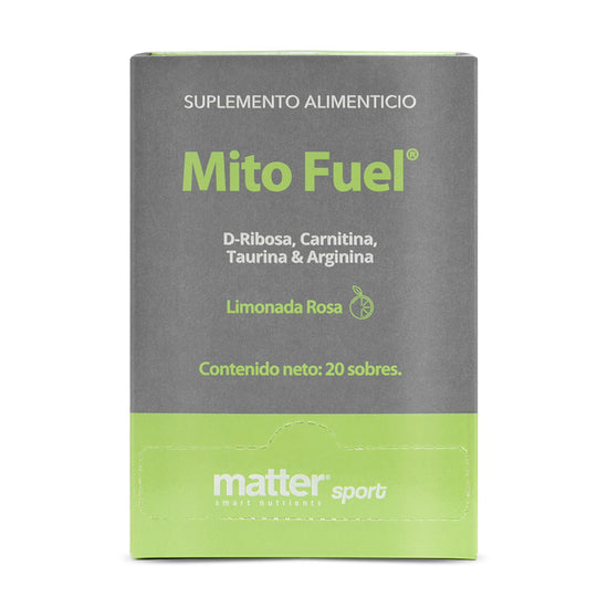 Mito Fuel | Pre-workout: D-Ribosa, L-Carnitina Tartrato, L-Taurina y L-Arginina
