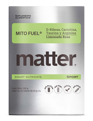 Mito Fuel | Pre-workout: D-Ribose, L-Carnitine Tartrate, L-Taurine and L-Arginine