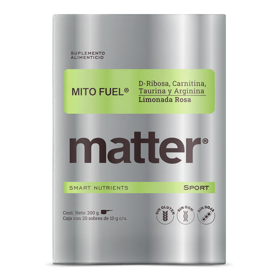 Mito Fuel | Pre-workout: D-Ribosa, L-Carnitina Tartrato, L-Taurina y L-Arginina