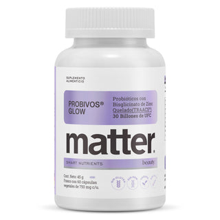 Probivos Glow | Probióticos con Bisglicinato de Zinc Quelado (TRAACS®)