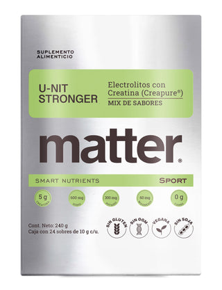 U-nit Stronger | Electrolitos con Creatina (Creapure ®)