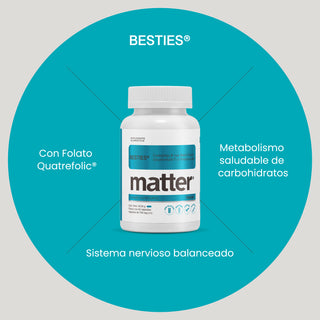 Besties | Complejo B con Folato (Quatrefolic®) & Vitamina B12