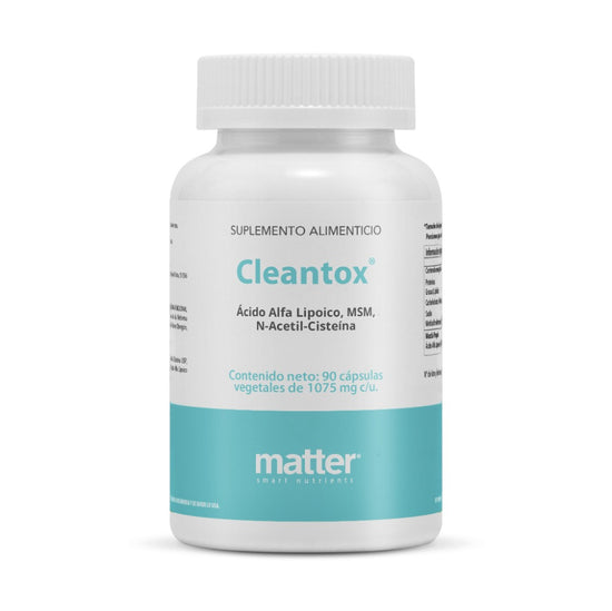 Cleantox | Ácido Alfa Lipoico, N-Acetil-Cisteína.