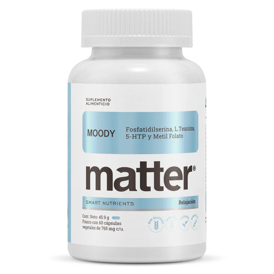 Moody | Fosfatidilserina Sharp®, L.Teanina, 5-HTP, Metil Foltato