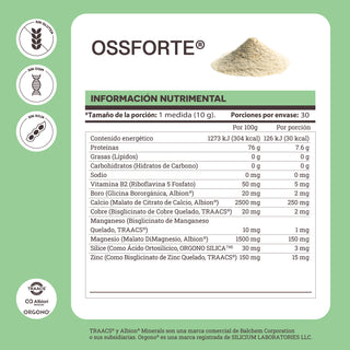 Ossforte | Colágeno con Minerales Quelados