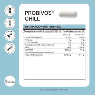 Probivos Chill | L-Glutamine, Lpc-37®, DiMagnesium Malate