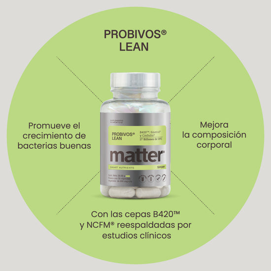 Probivos Lean | Probióticos Bifidobacterium Lactis con CinSulin® y Sinetrol®