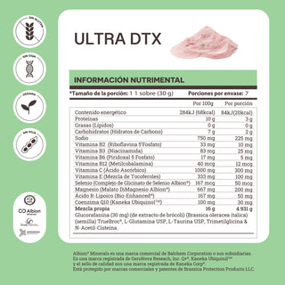 Ultra DTX | CoQ10, Ácido R Lipoico, TUDCA & Glucorafanina